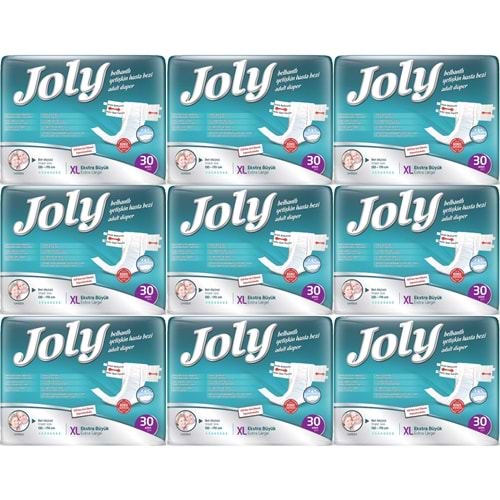 Joly Yetişkin Bezi Bel Bantlı XL - Ekstra Large - Extra Large 270 Adet