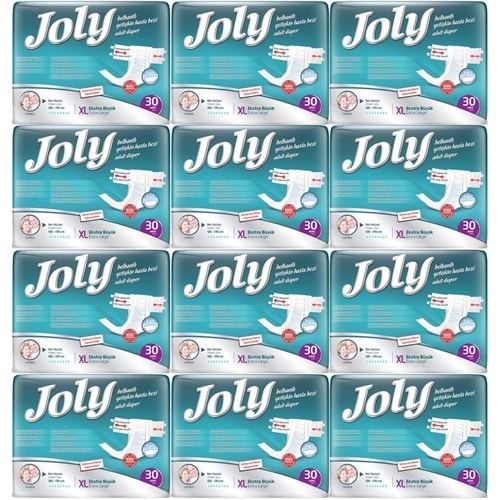 Joly Yetişkin Bezi Bel Bantlı XL - Ekstra Large - Extra Large 360 Adet