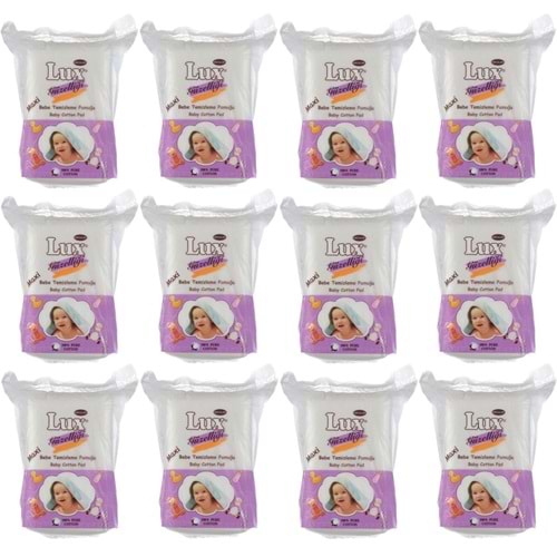 Lux Bebek Temizleme Pamuğu 720 Adet (12Pk*60)