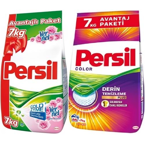 Persil Matik Toz Çamaşır Deterjanı 14 KG Gülün Büyüsü Renkli Beyaz+Color/Renkli (92 Yıkama)