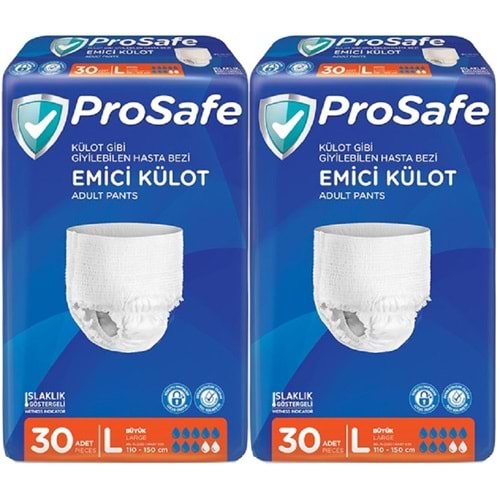 Prosafe Emici Külot Yetişkin Bezi Büyük-Large 60 Adet (2PK*30)