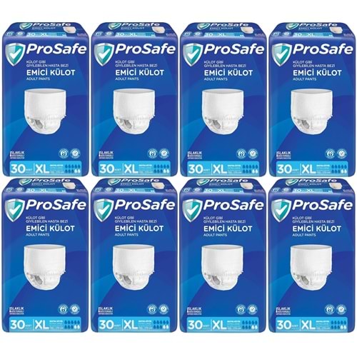 Prosafe Emici Külot Yetişkin Bezi XL-Extra Large 240 Adet (8PK*30)