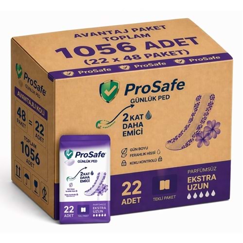 Prosafe Günlük Ped Uzun 1056 Adet