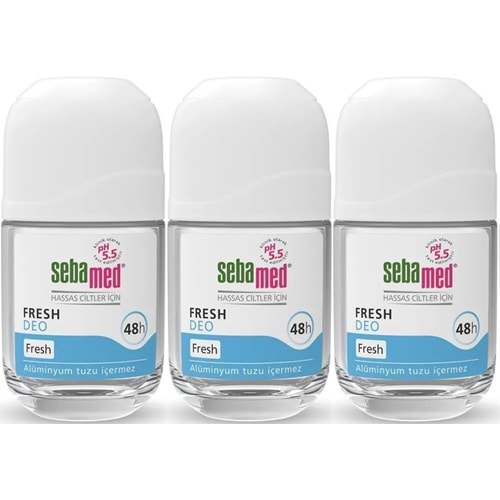 Sebamed Roll-On 50ML Fresh (3 Lü Set)