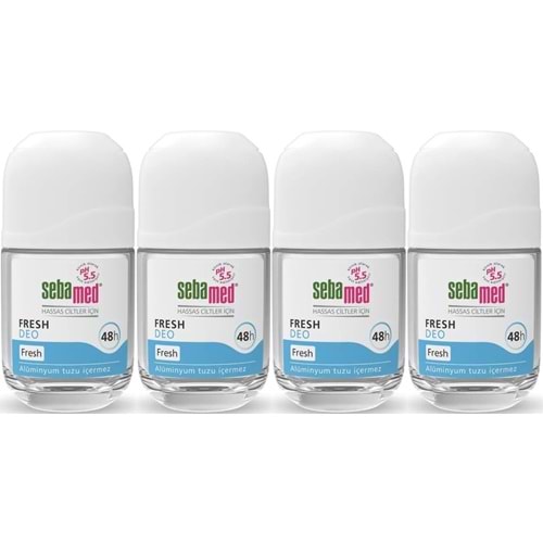 Sebamed Roll-On 50ML Fresh (4 Lü Set)