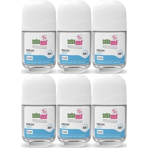 Sebamed Roll-On 50ML Fresh (6 Lı Set)