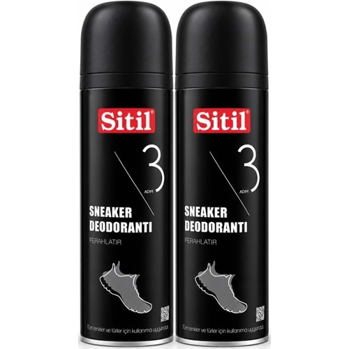 Sitil Sneaker Ayakkabı Deodorantı 150 ML (2 Li Set)