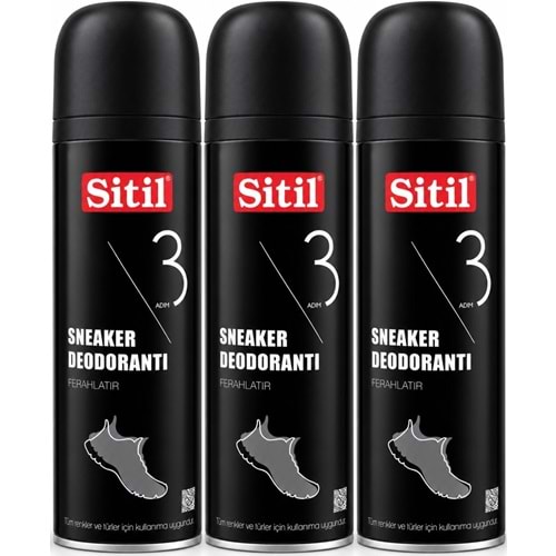 Sitil Sneaker Ayakkabı Deodorantı 150 ML (3 Lü Set)