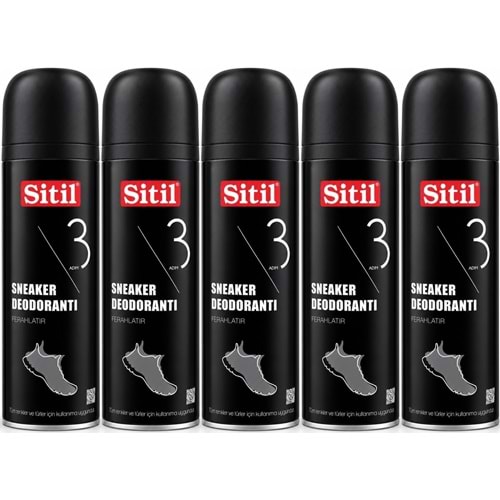 Sitil Sneaker Ayakkabı Deodorantı 150 ML (5 Li Set)
