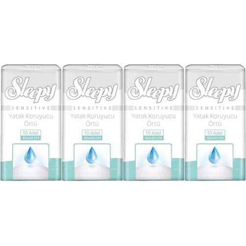 Sleepy Yetişkin Yatak Koruyucu 60*90CM 40 Adet (4PK*10)