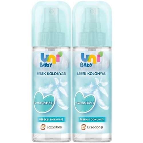 Uni Baby Bebek Kolonyası 150ML Nemlendiricili/Bebeksi Dokunuş (2 Li Set)