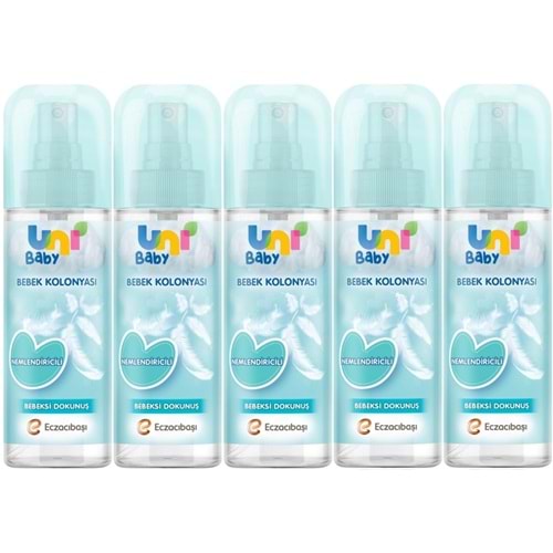 Uni Baby Bebek Kolonyası 150ML Nemlendiricili/Bebeksi Dokunuş (5 Li Set)