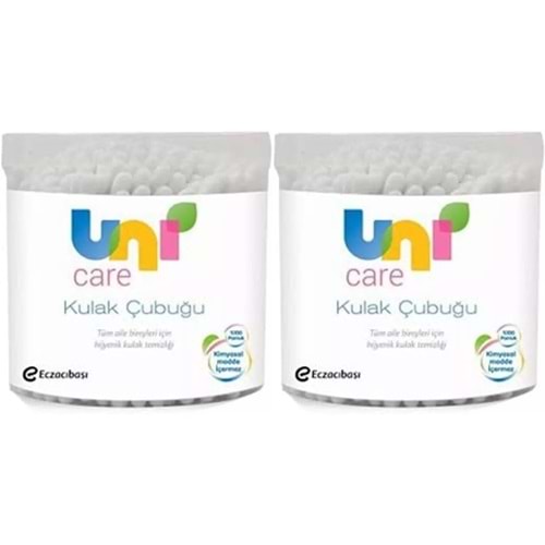 Uni Baby Kulak Temizleme Çubuğu 100 Adet (12 Li Set)