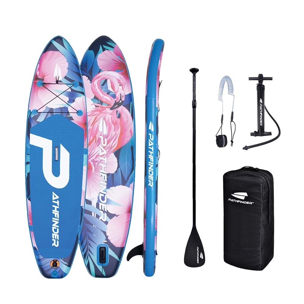 Pathfinder Flamingo Mavi Şişme SUP Board Seti 34237
