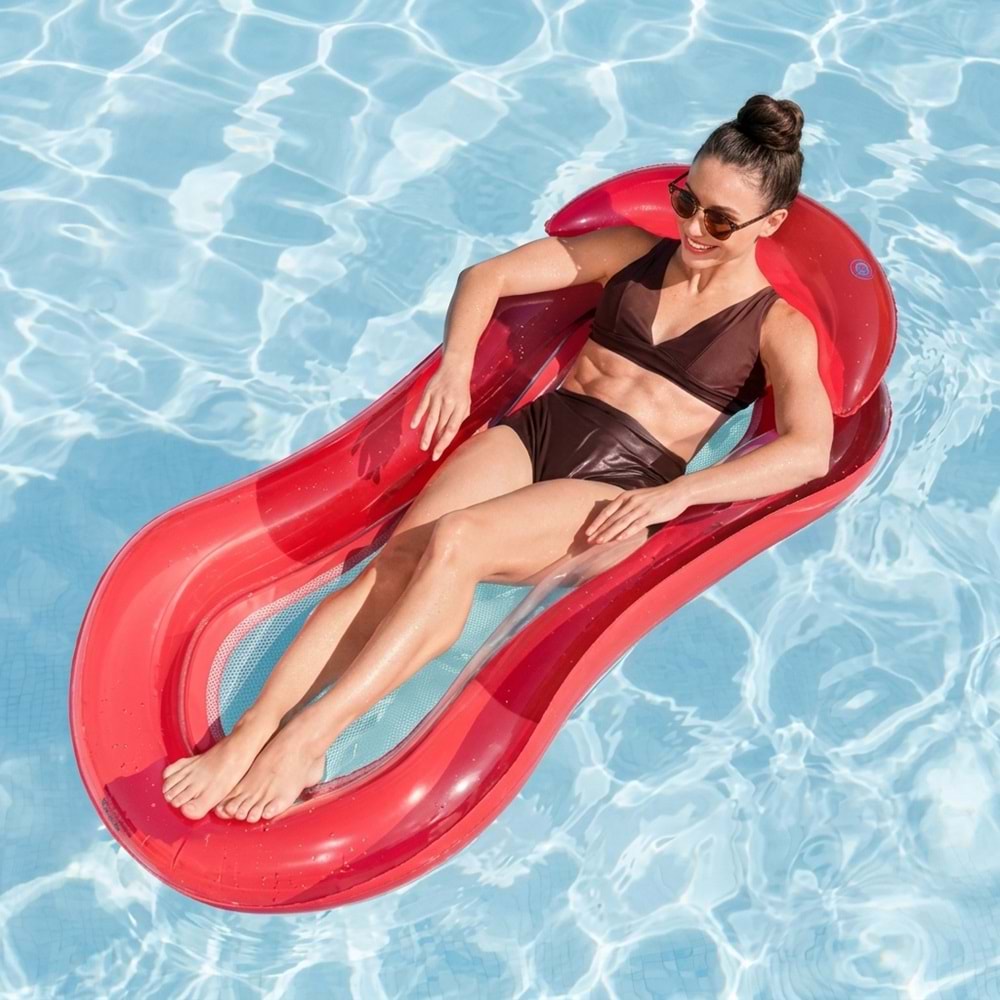 Bestway Hydroluxe Şişme Yatak 160 x 84 cm Kırmızı 43103