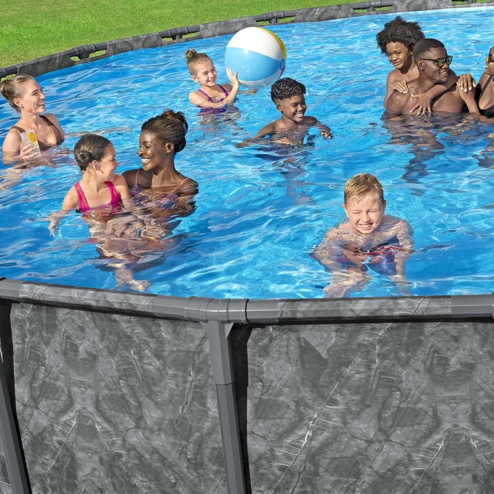 Bestway® APX 365™ 561JZ Çember Prefabrik Havuz Seti 6,71 m x 1,32 m