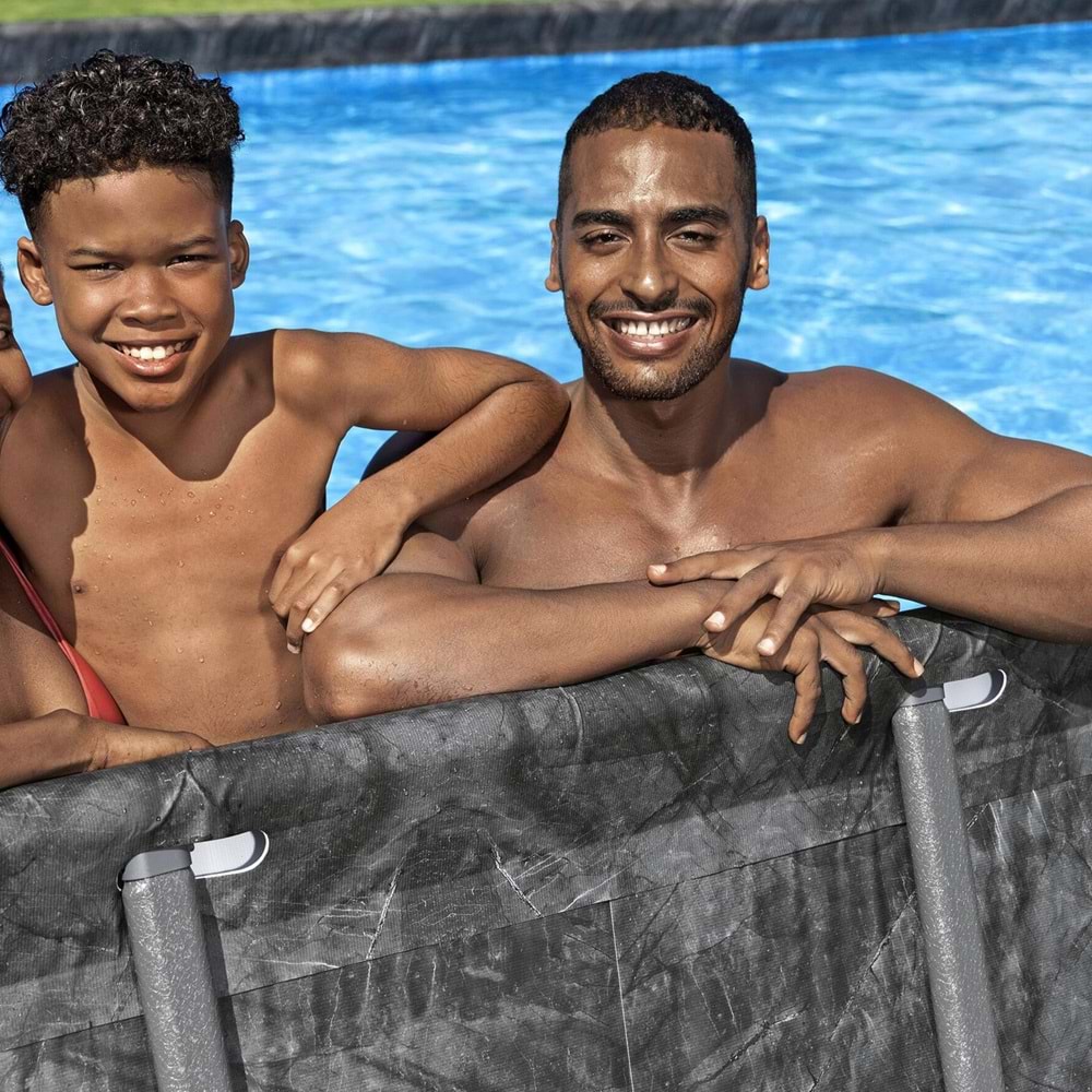 Bestway® APX 365™ 561KJ Dikdörtgen Prefabrik Havuz 9,56 m x 4,88 m x 1,32 m