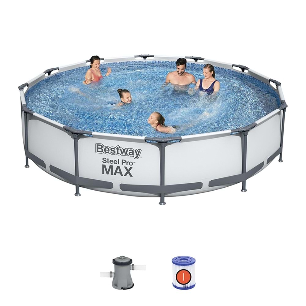 Bestway Steel Promax Havuz 3,66 m x 7 56416
