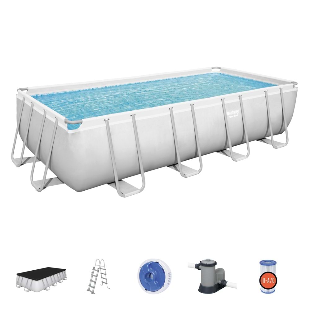 Büyük Prefabrik Havuz 549x274x122cm 56465JTRD