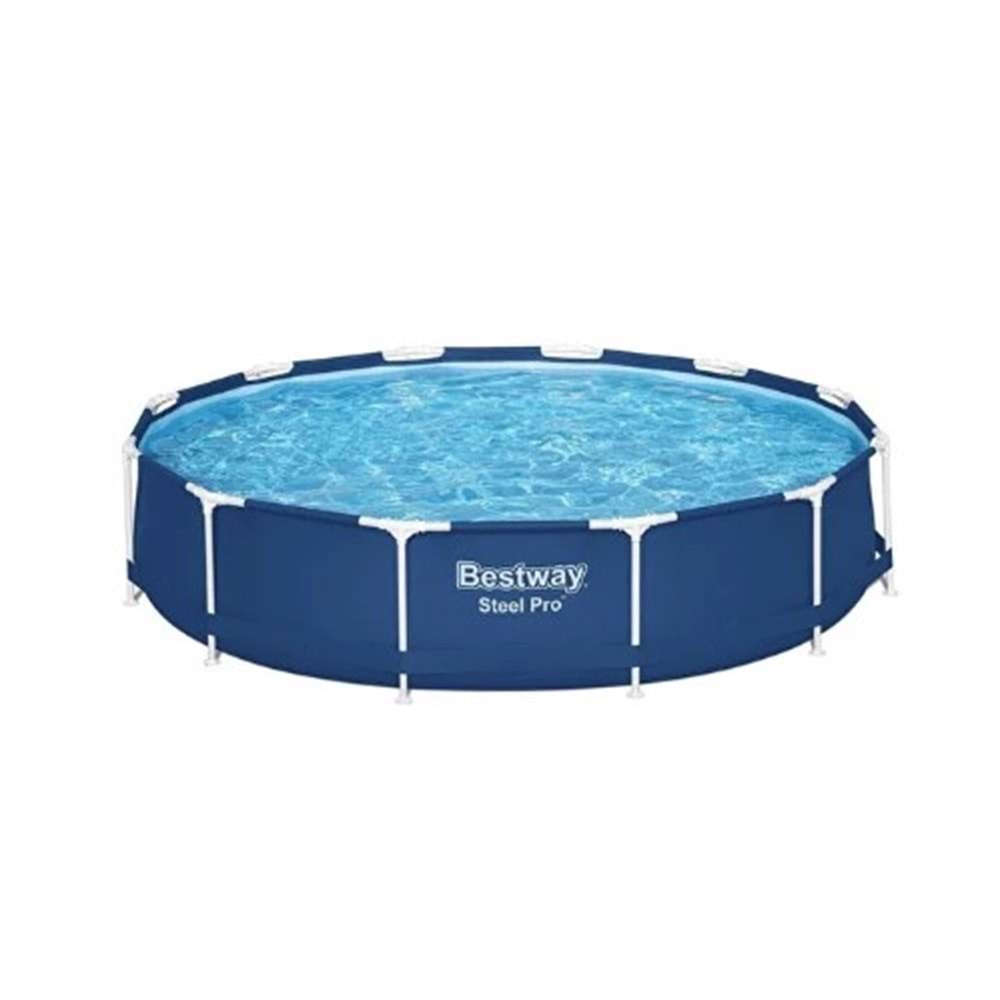 Bestway ® 56706 Steel Pro® Prefabrik Yer Üstü Çember Havuz Seti 3,66 M X 76 Cm