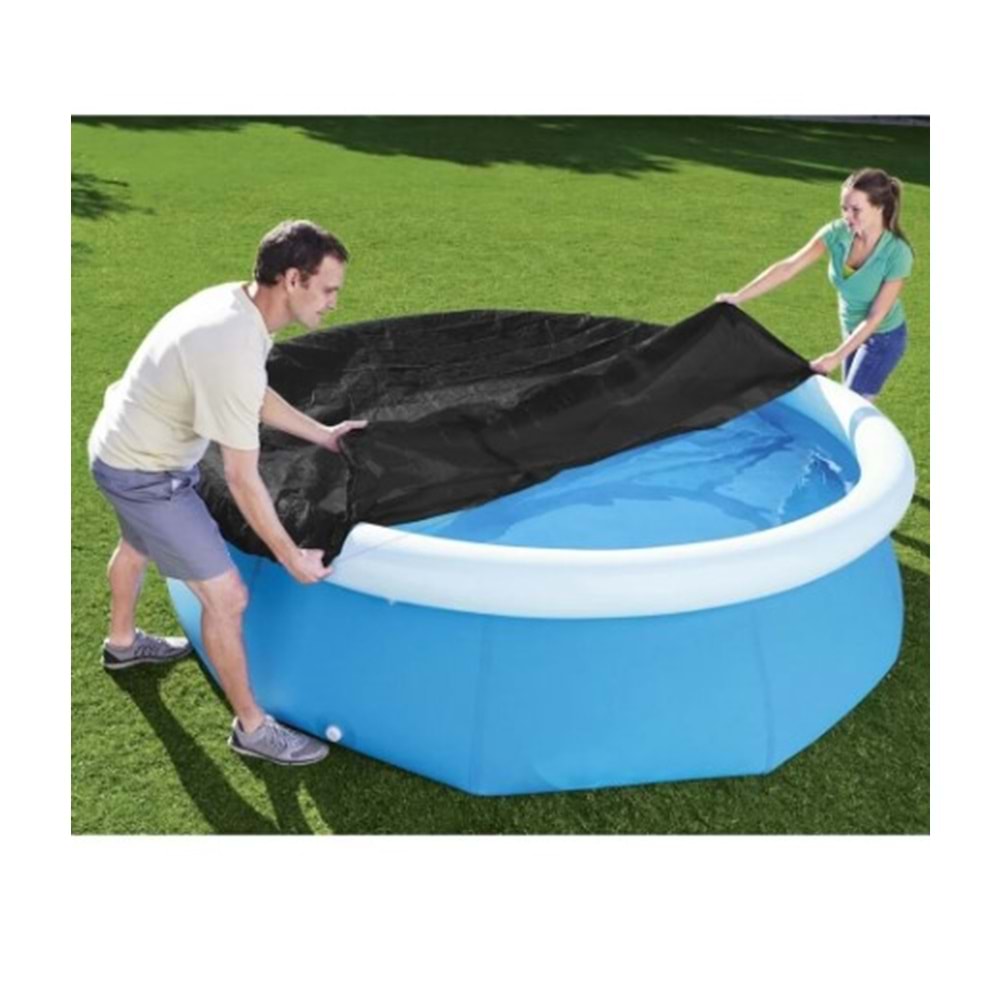 Bestway ® 58032 Fast Set™ Havuz Örtüsü - 2,40 m çaplı şişme havuzlar için