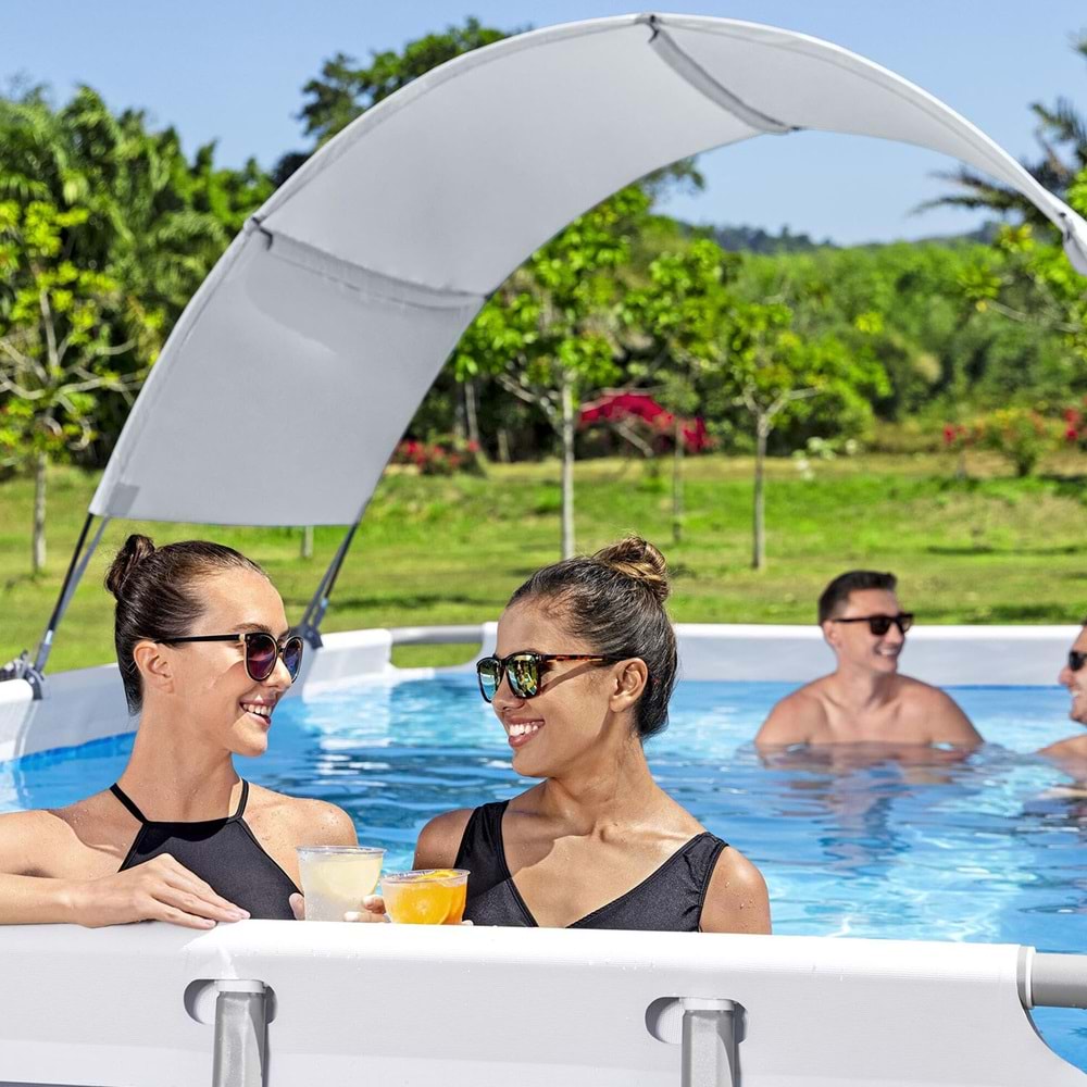 Bestway Dikdörtgen Havuzlar için Havuz Gölgeliği 58746