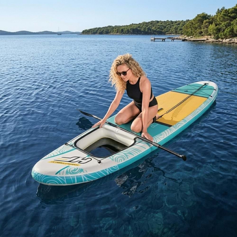 Bestway Hydro Force SUP Touring Board Set Panorama 340 x 89 x 15 cm 65363