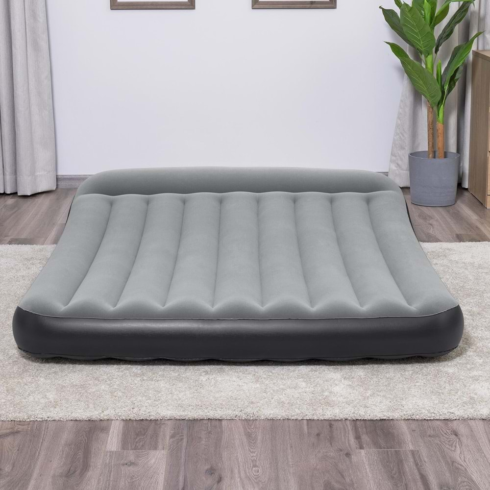 Bestway Çift Kişilik Kendinden Pompalı Yatak 203x152x30cm 67464