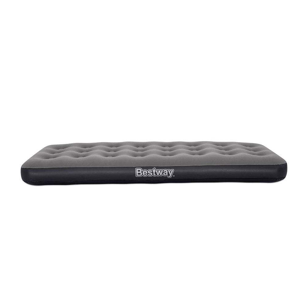 Bestway Single Tek Kişilik Şişme Yatak + El Pompası ve Yastık 185x76x22cm 671GY BW142