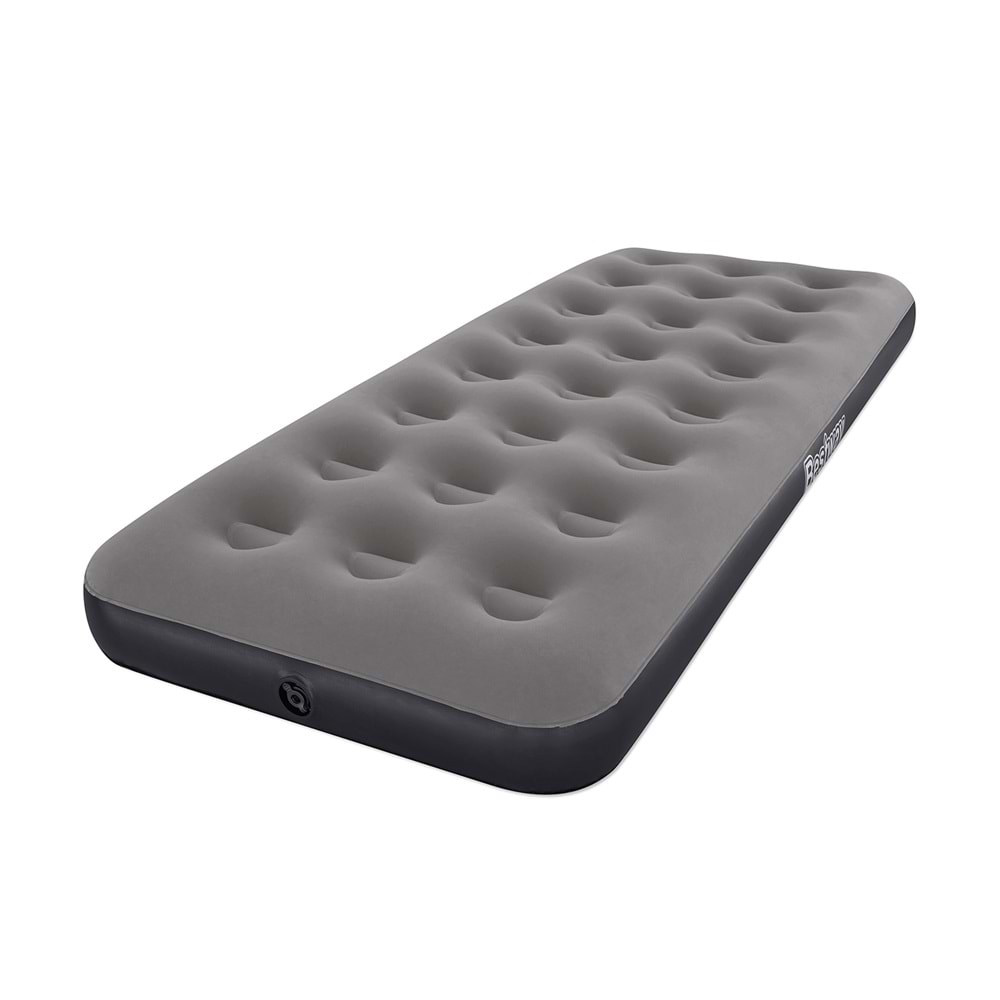 Bestway Single Tek Kişilik Şişme Yatak + El Pompası ve Yastık 185x76x22cm 671GY BW142