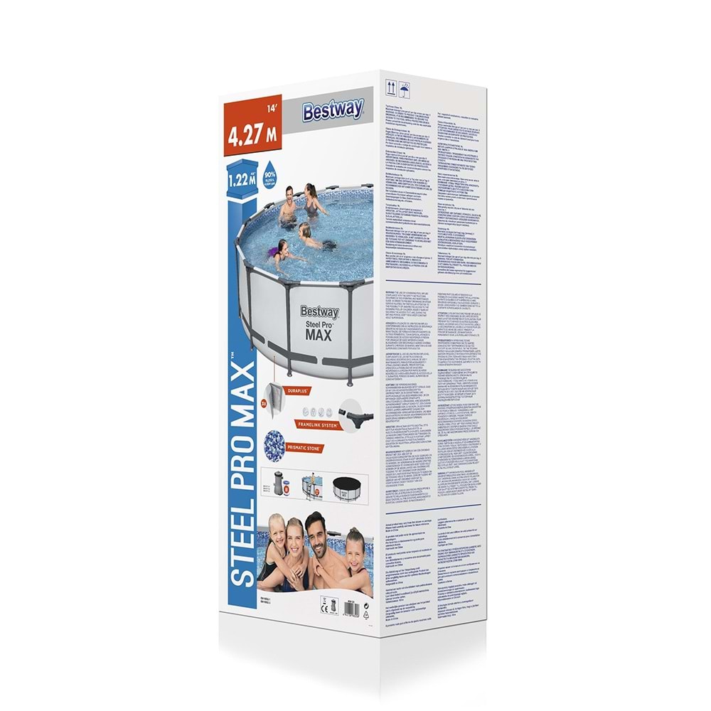 Bestway Gölgelikli Prefabrik Havuz Seti 427x122cm BW549 5612X