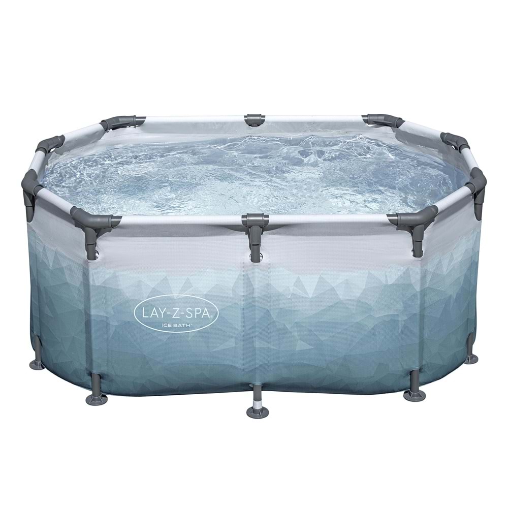 Lay-Z-Spa Soğuk Terapi Buz Banyosu Küveti Seti, 2 Kişilik 6002N BW557