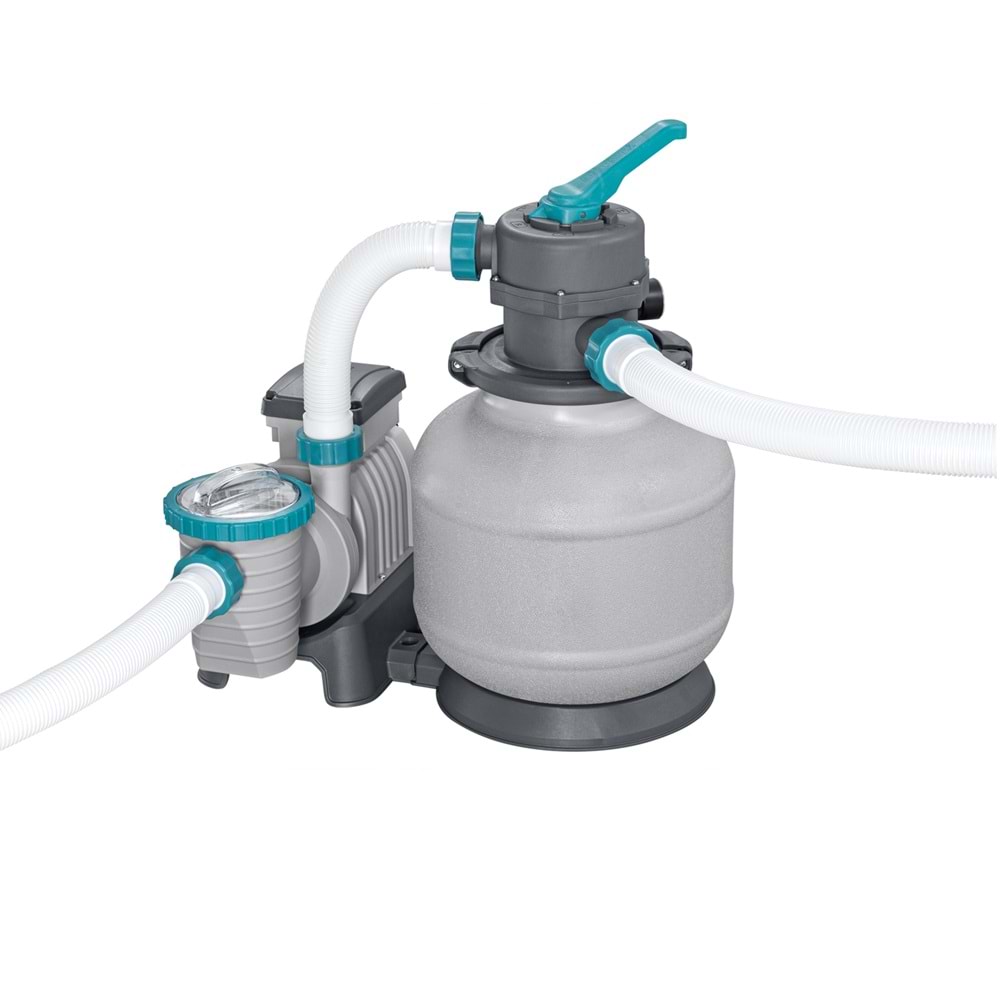 Bestway® APX 365™ 561KJ Dikdörtgen Prefabrik Havuz Seti 9,56 m x 4,88 m x 1,32 m BW585