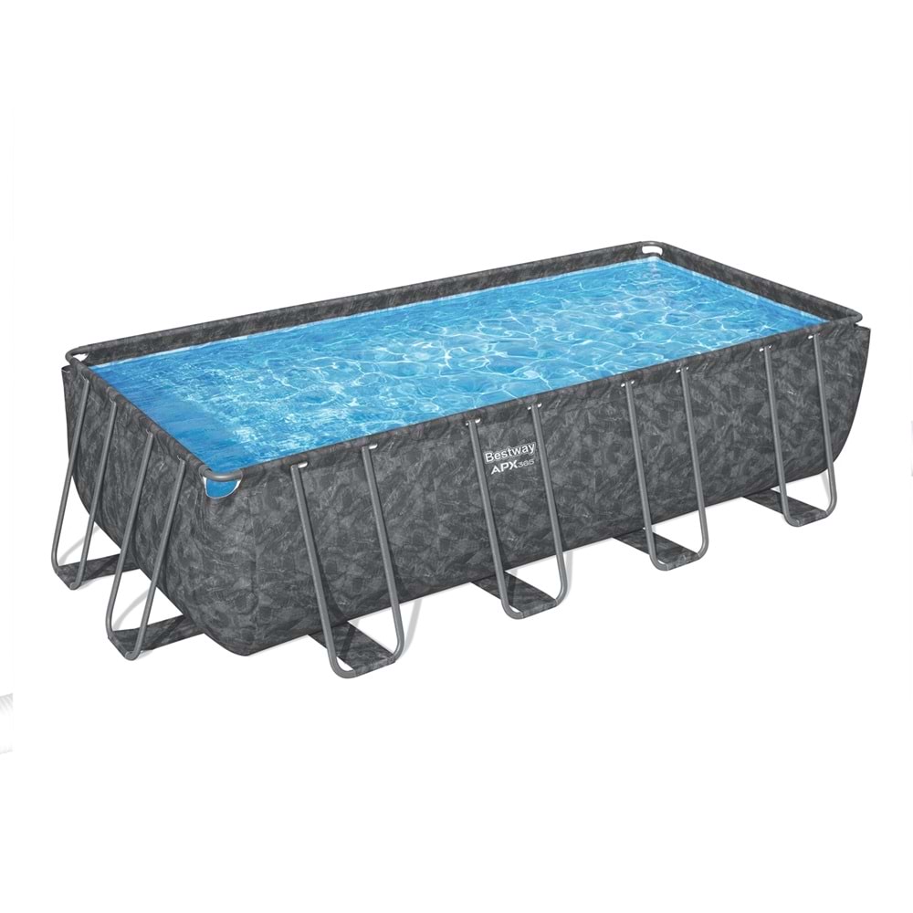 Bestway® APX 365™ 561KA Gölgelikli Dikdörtgen Prefabrik Havuz 549 cm x 274 cm x 132 cm BW588