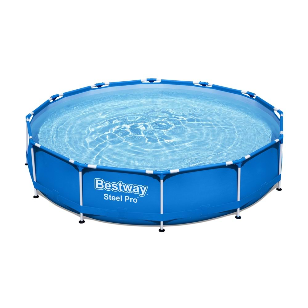 Bestway® Steel Pro Yer Üstü Gölgelikli Prefabrik Havuz Seti 366x76 cm 56706 BW603