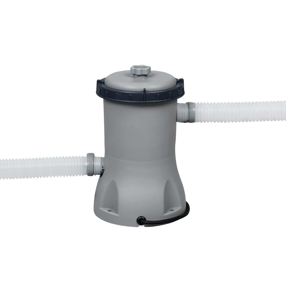 Bestway Steel Pro MAX Gölgelikli Prefabrik Yer Üstü Çember Havuz Seti 366cm x 122cm 56420 BW606