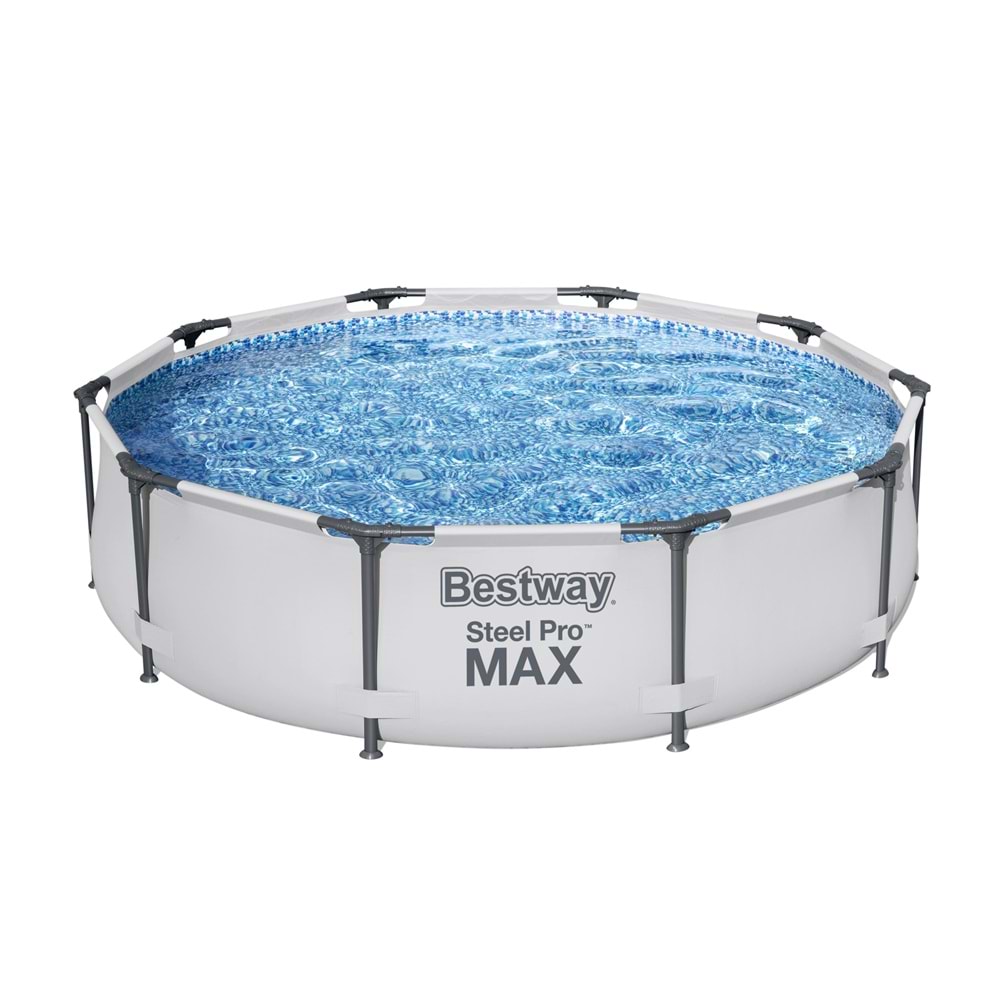Bestway Steel Pro MAX Gölgelikli Yer Üstü Prefabrik Havuz 305cm x 76cm 56406 BW608