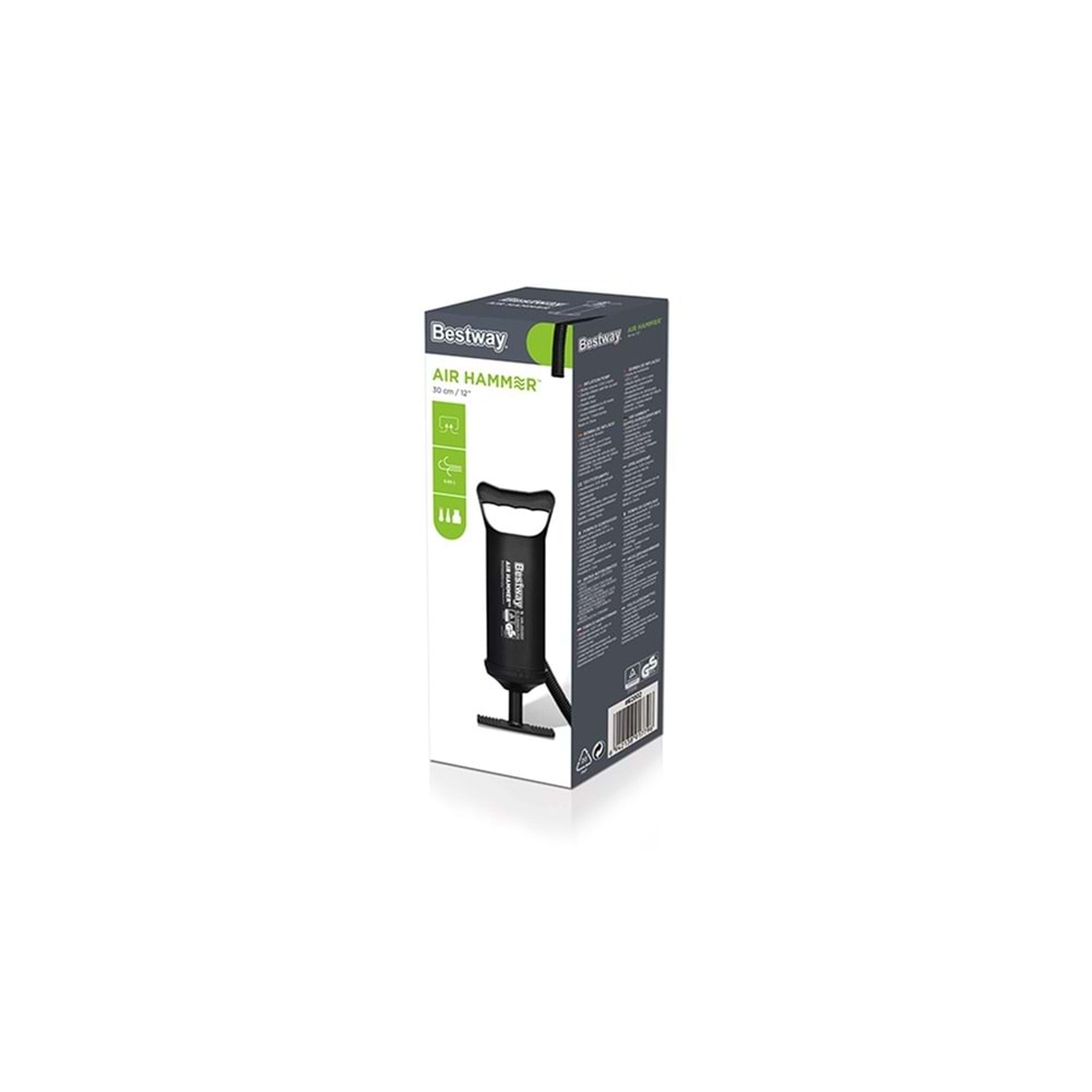 Bestway Çiçek Desenli Şişme Aile Havuzu 305x183x56 cm + El Pompası + Üst Kapama Örtüsü 54121 BW626