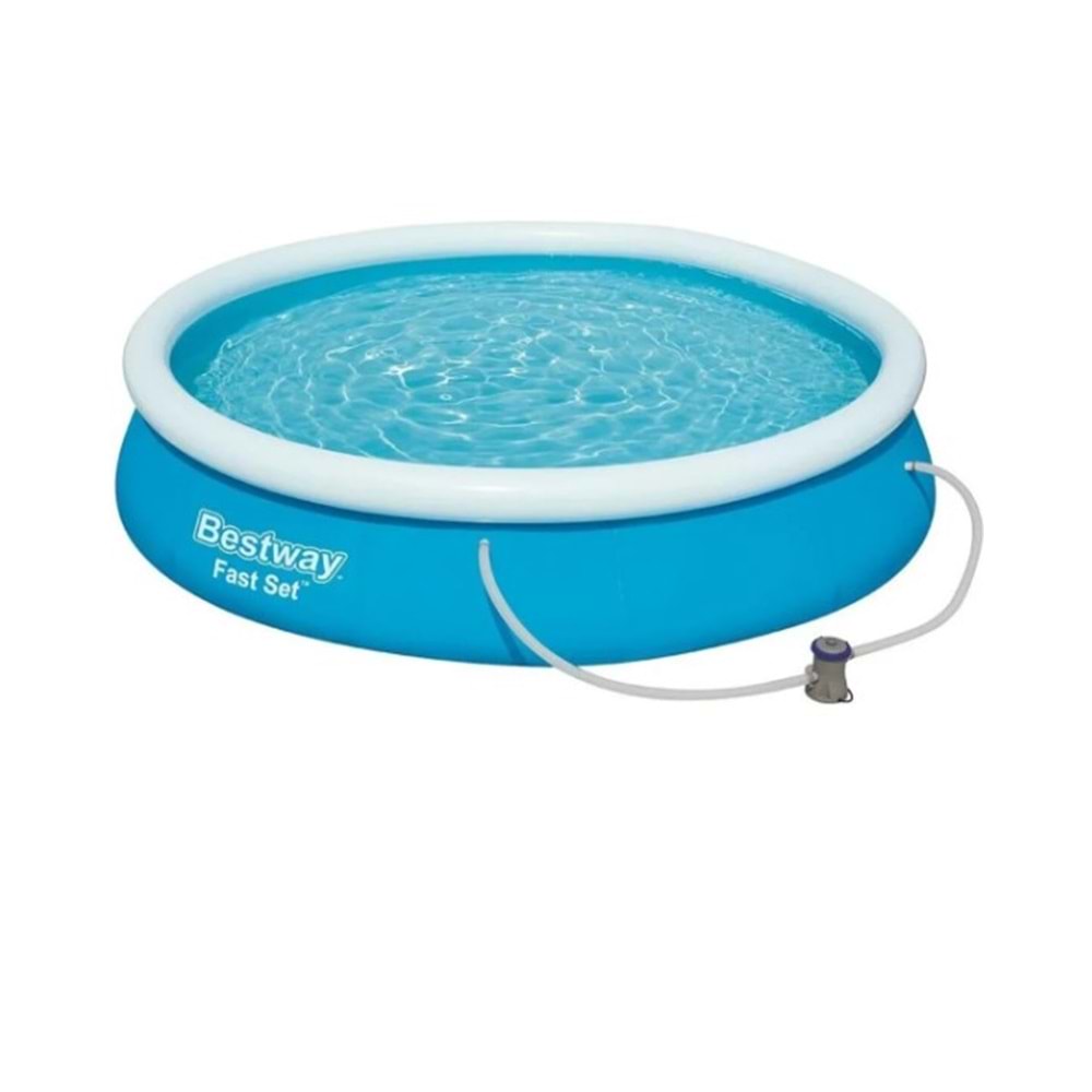 Bestway Çember Şişme Havuz 2.44 M X 61 Cm (Pompalı ve Kartuş Filtreli)