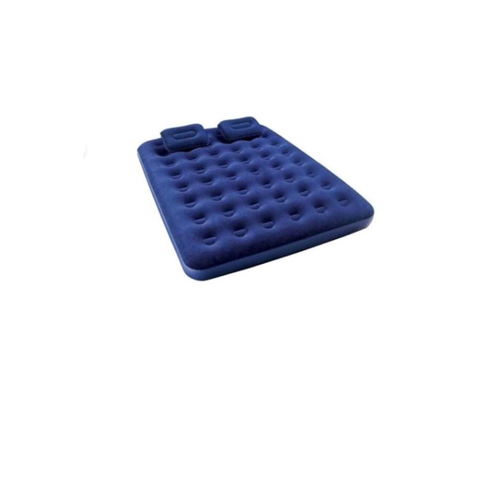 Bestway Yastıklı Çift Kişilik Şişme Yatak Seti, Konfor ve Kolay Taşıma