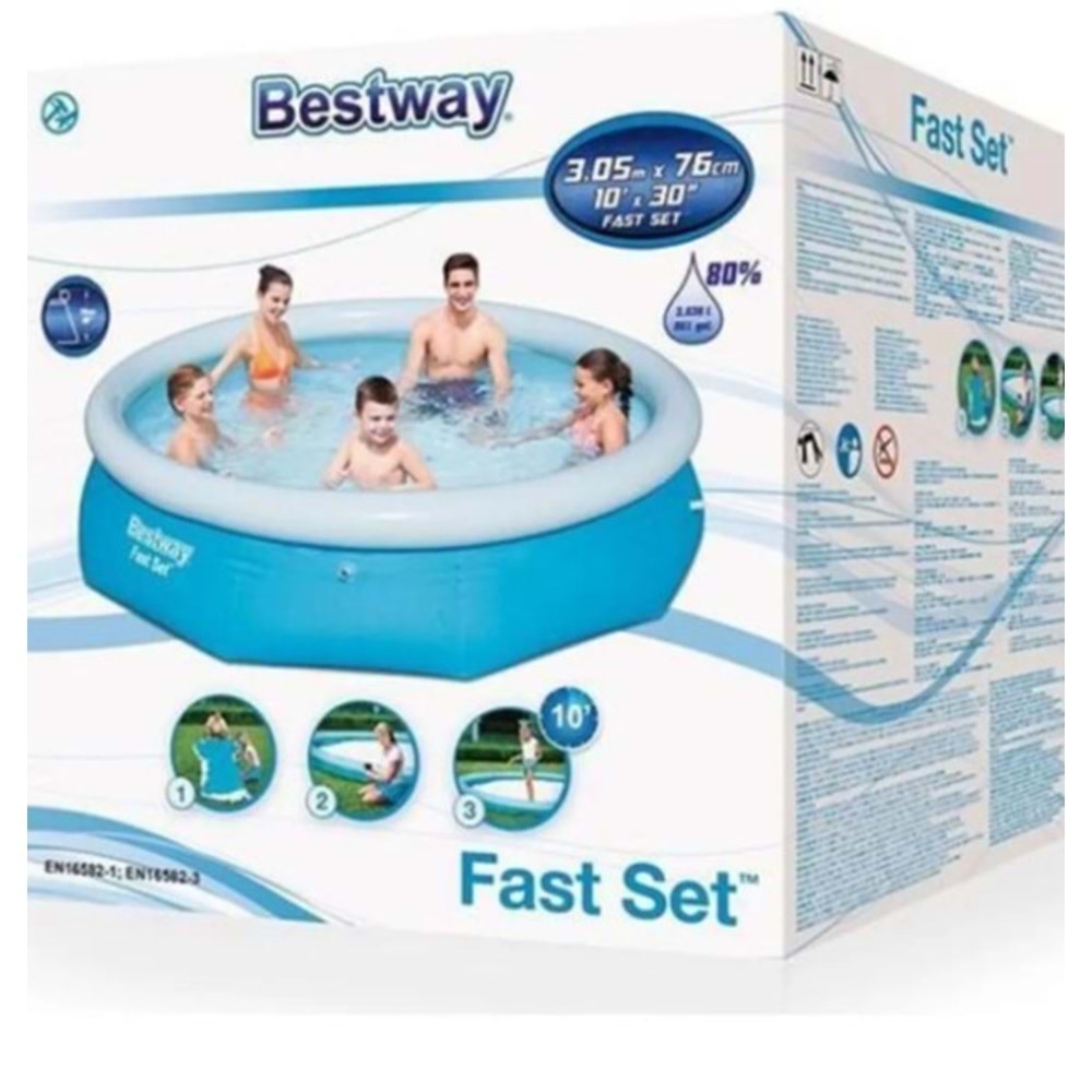 Bestway 57266 Büyük Şişme Havuz 305x76cm JTRD57266