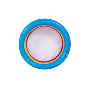 Sunrise Kiddy 3 Halkalı Renkli Şişme Çocuk Havuzu 76 cm x 25 cm 10086