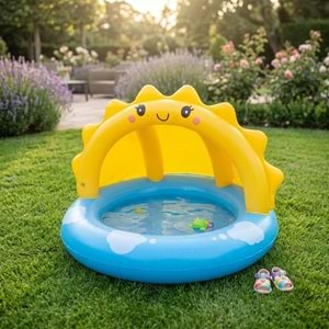 Bestway Sunny Days Güneşlikli Çocuk Havuzu 101cm x 97cm x 71cm 52637