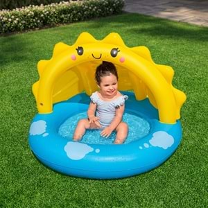 Bestway Sunny Days Güneşlikli Çocuk Havuzu 101cm x 97cm x 71cm 52637