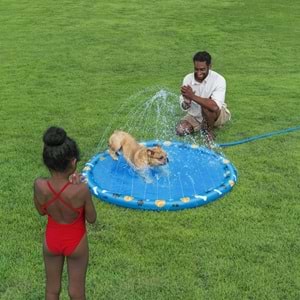 Bestway 52699 Fetchin' Fun Evcil Hayvan İçin Su Oyun Matı