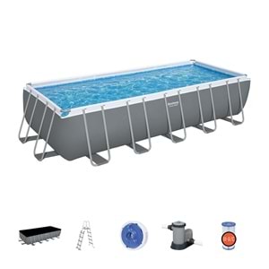Bestway Dildörtgen Prefabrik Havuz 640x274x132cm 5611Z