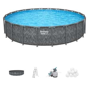 Bestway® APX 365™ 561JZ Çember Prefabrik Havuz Seti 6,71 m x 1,32 m