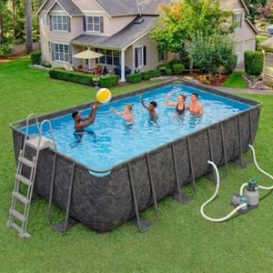 Bestway® APX 365™ 561KA Dikdörtgen Prefabrik Havuz 5,49 m x 2,74 m x 1,32 m