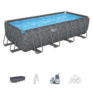 Bestway® APX 365™ 561KA Dikdörtgen Prefabrik Havuz 5,49 m x 2,74 m x 1,32 m
