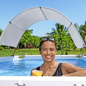 Bestway Dikdörtgen Havuzlar için Havuz Gölgeliği 58746